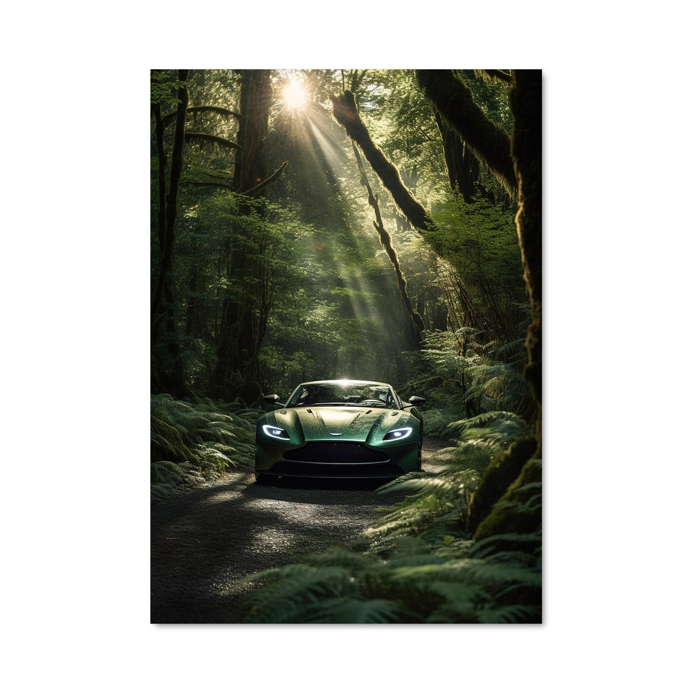 Poster Aston martin luxueuse
